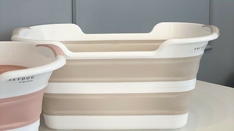 Dog/cat folding tub folding tub