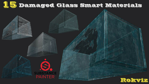 15 Damaged Glass Smart Material