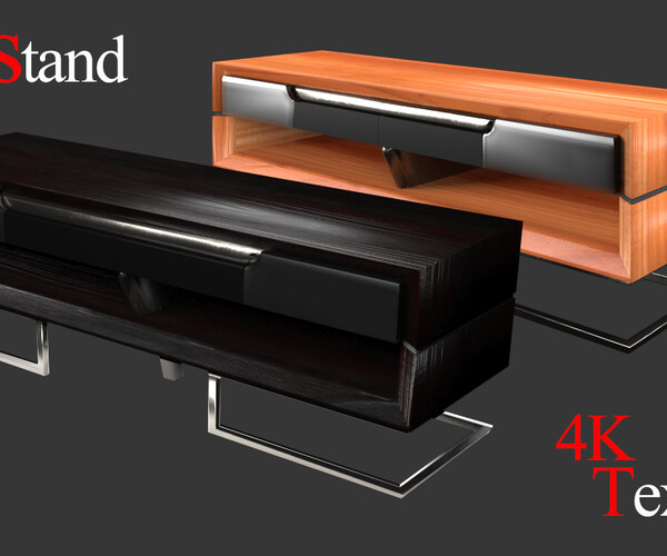 ArtStation TV stand Game Assets