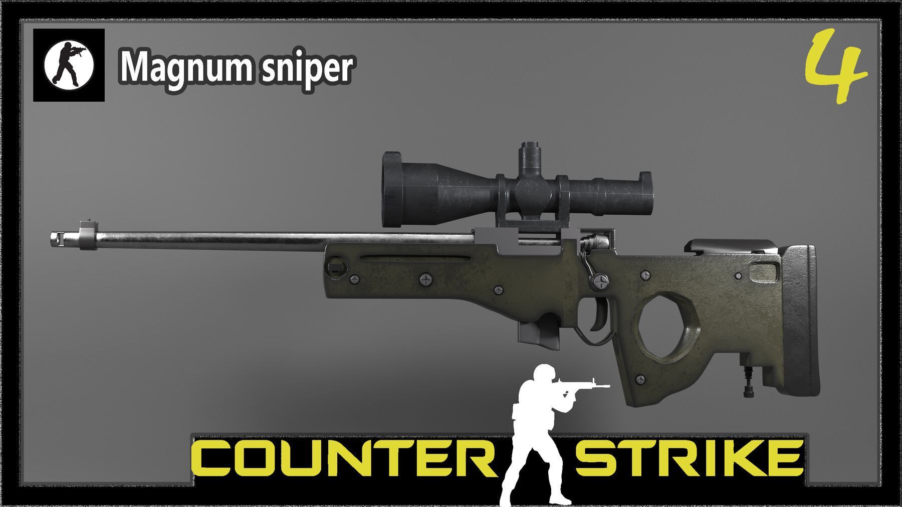 magnum sniper rifle counter strike