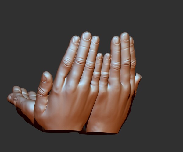 ArtStation hand 3d print Resources
