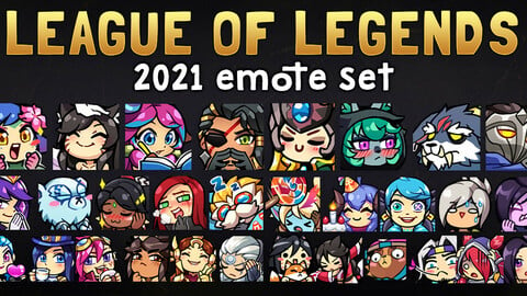 League of Legends 2021 Emote Set