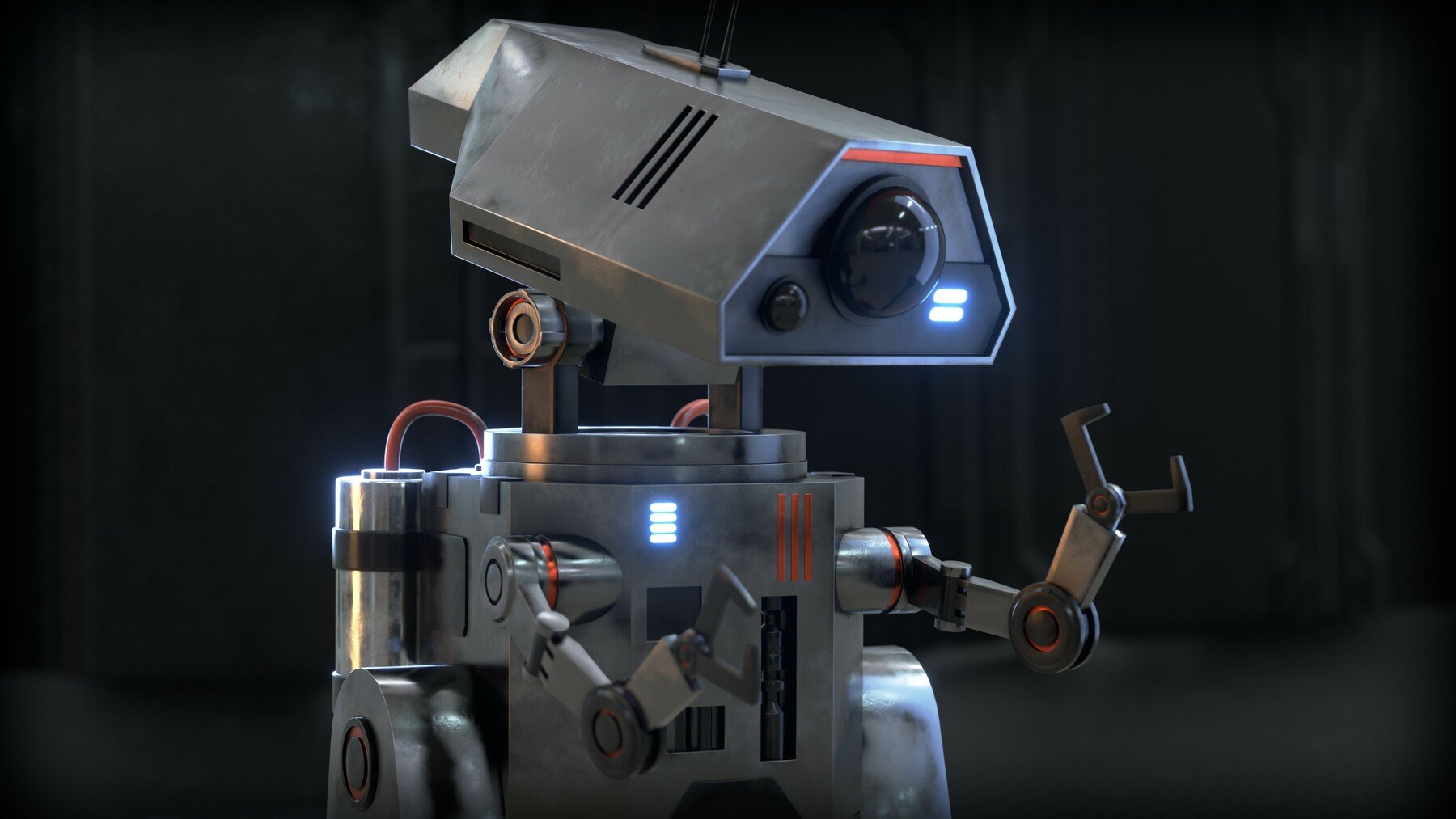 ArtStation - Sci-Fi Worker Robot | Resources