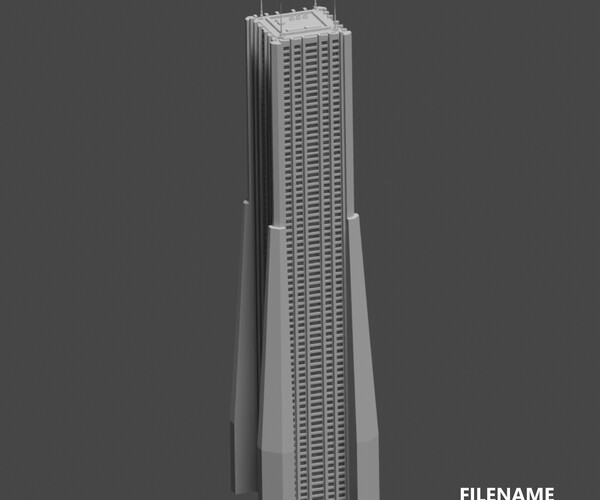 ArtStation - [Bundle] 71 Sci-Fi Skyscrapers and Residential Buildings ...