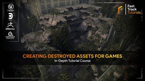 Creating Destroyed Assets for Games - In-Depth Tutorial Course