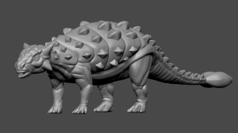 Dinosaur Basemesh 02