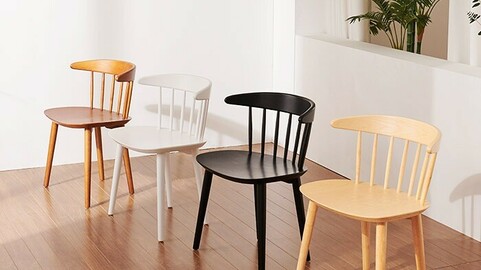 Michelle Wood Cafe Dining Chair