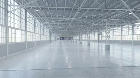 Industrial Warehouse Interior 15