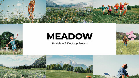 20 Meadow LUTs & Lightroom Presets