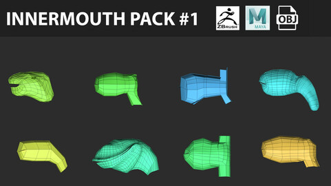 Inner Mouth Model Pack #1