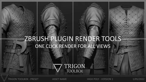 Render Tools - ZBrush Plugin