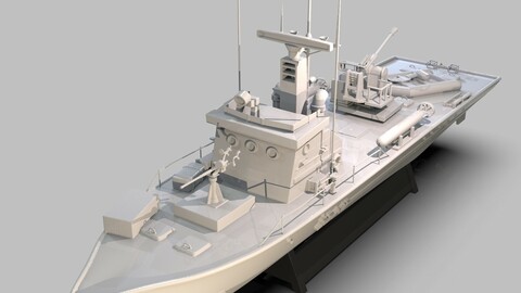 Iranian Warship Torpedoes 3D Print