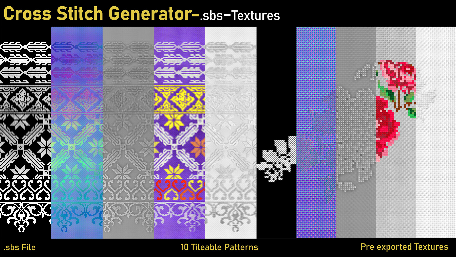 ArtStation Cross -SBS+Textures | Game Assets