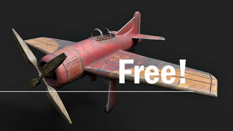 Grumman_F8F_Bearcat free 3d model