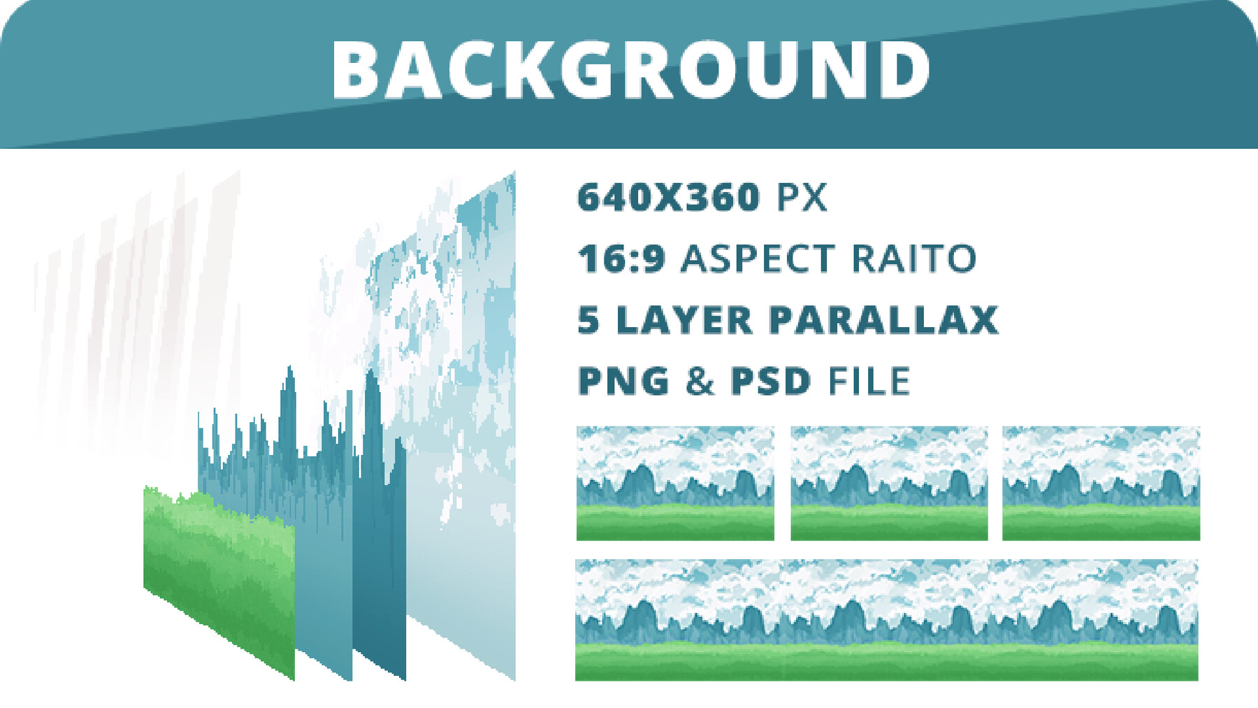 ArtStation - PLATFORMER 1 NATURE | Game Assets