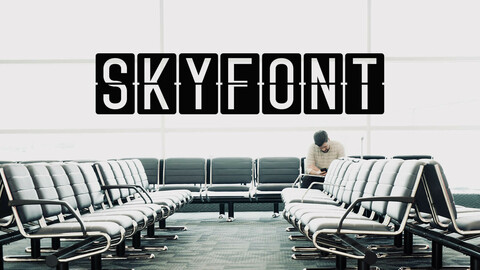 Skyfont Font Family - Sans Serif