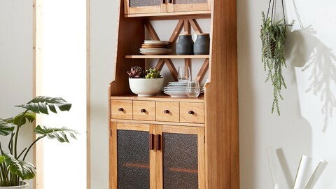 Avelio solid wood multi-purpose console