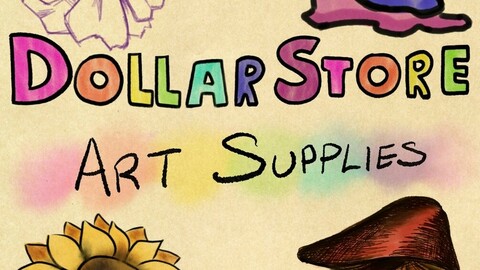 Dollar Store Art Supplies for Procreate