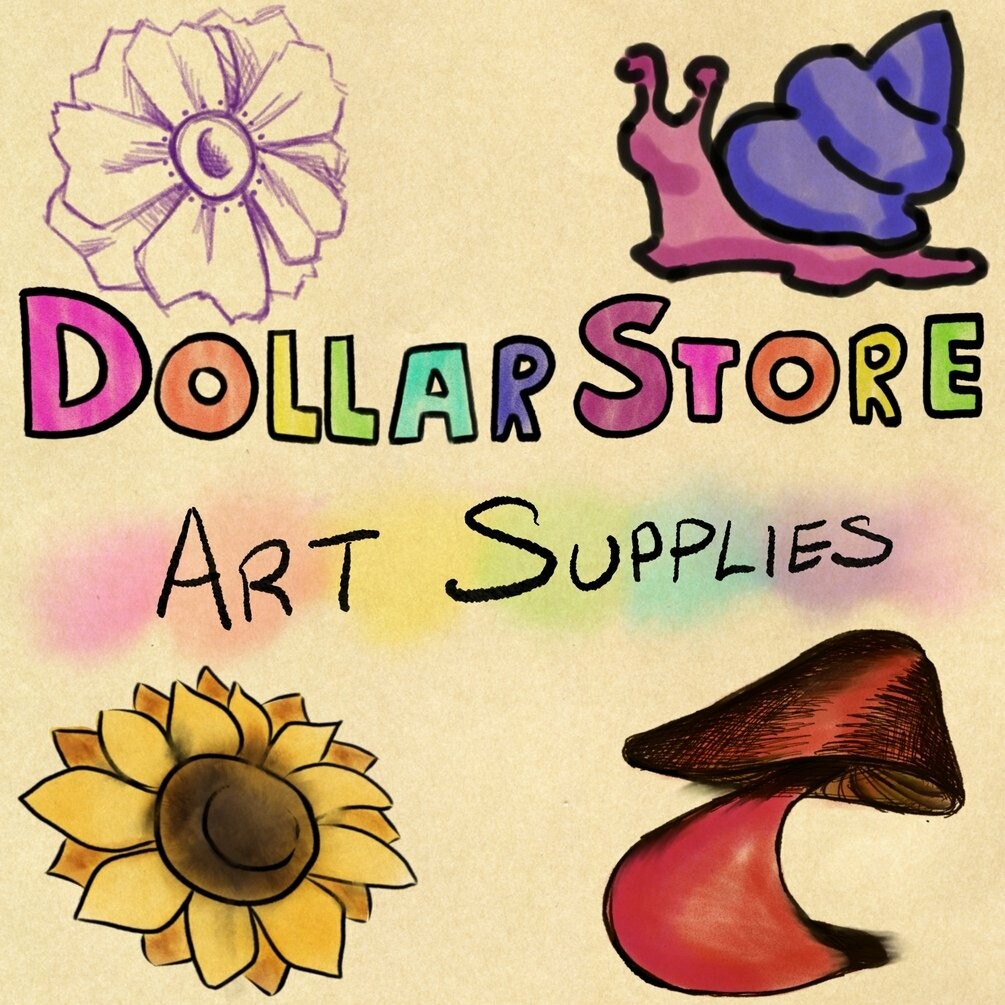 ArtStation - Dollar Store Art Supplies for Procreate