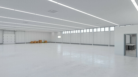 Industrial Warehouse Interior 16