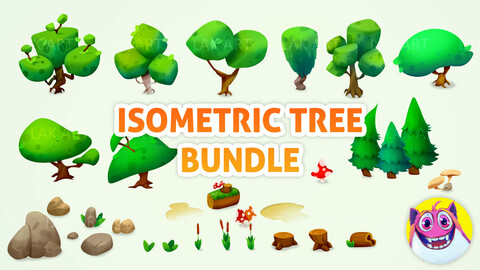 Isometric trees and background elements