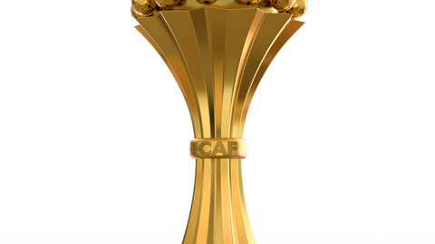 Africa Cup Of Nations Trophy 3D Model