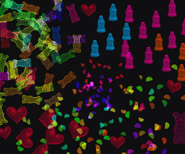 ArtStation Funny Brush Set 45 MarMirArt Funny Brushes For Procreate