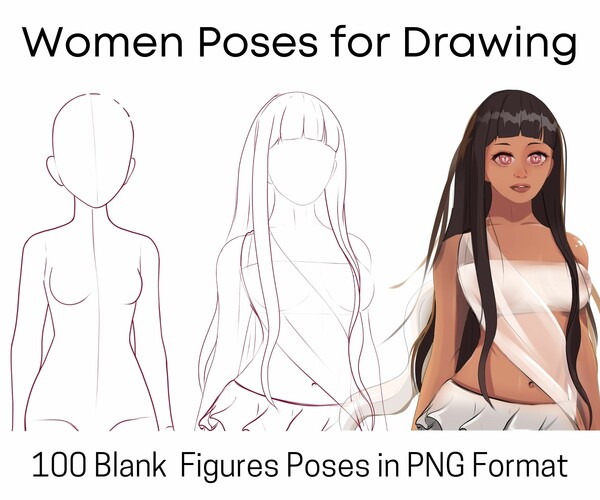 How to Draw FEMALE BODIES Step by Step - Drawing Female Figure for  Beginners | Natalia Madej - YouTube