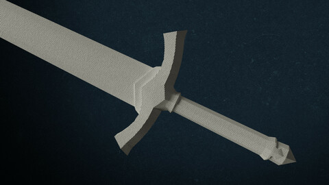 Genshin Impact Sword Printable Model 2 | 3D print model