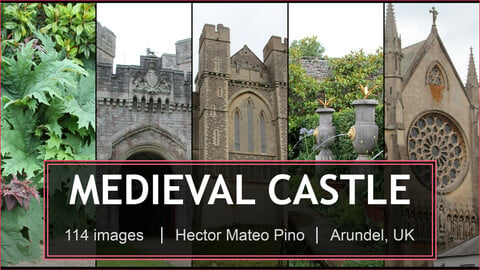 Reference Pack - Medieval Castle - Arundel