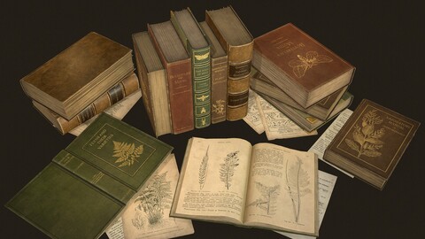 Old Books set