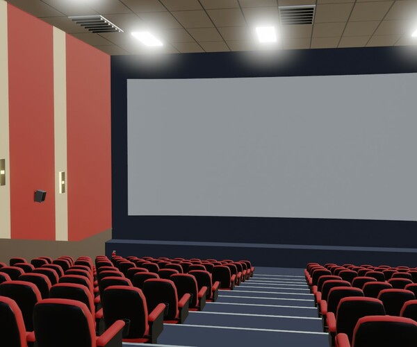 3d movie screen