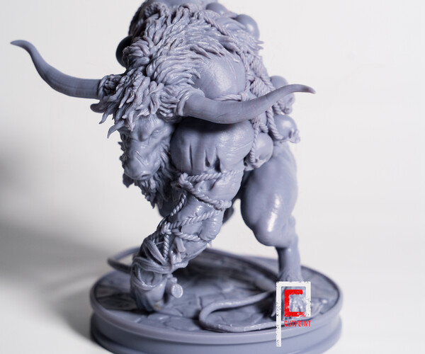 ArtStation - Minotaur stl | Artworks