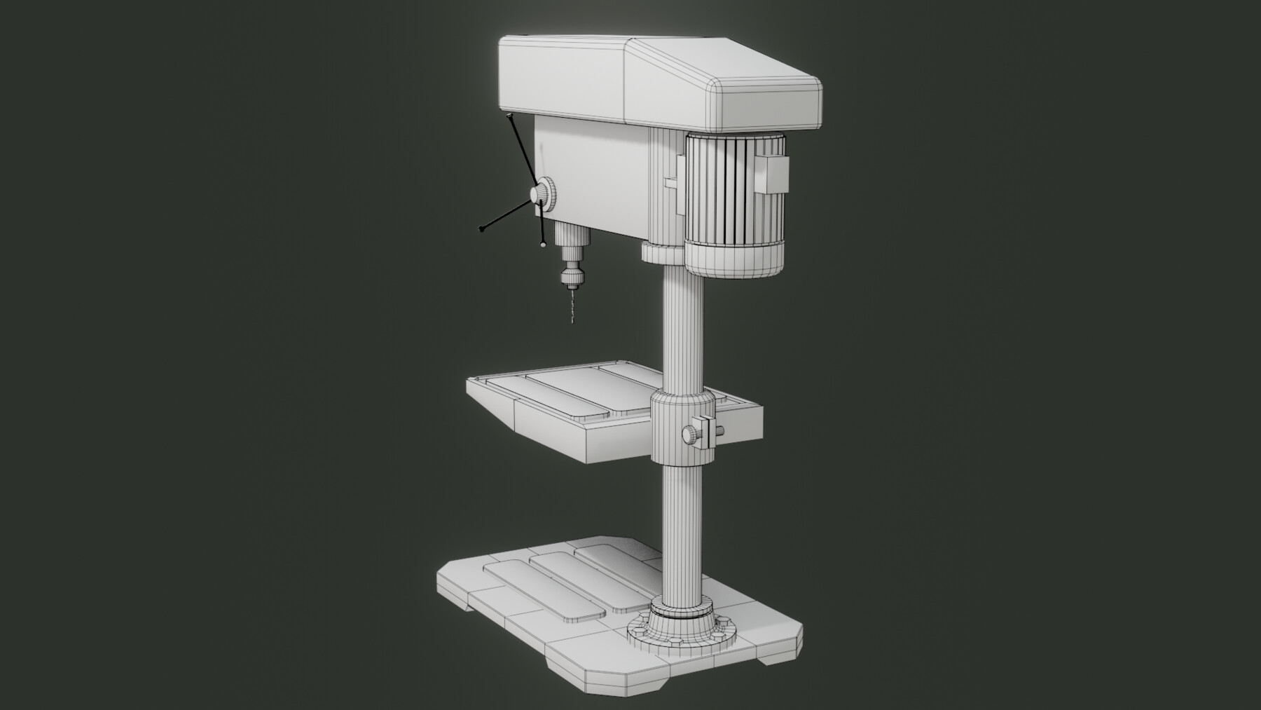 ArtStation - Drilling Machine - Low Poly - Game Ready - PBR | Resources