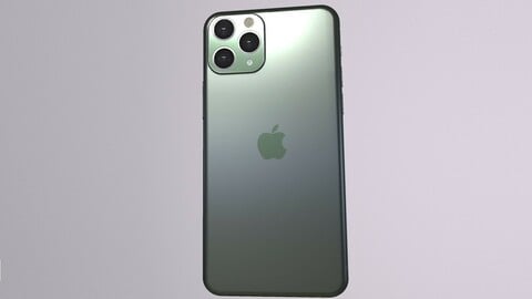 IPHONE 11 PRO MAX low-poly