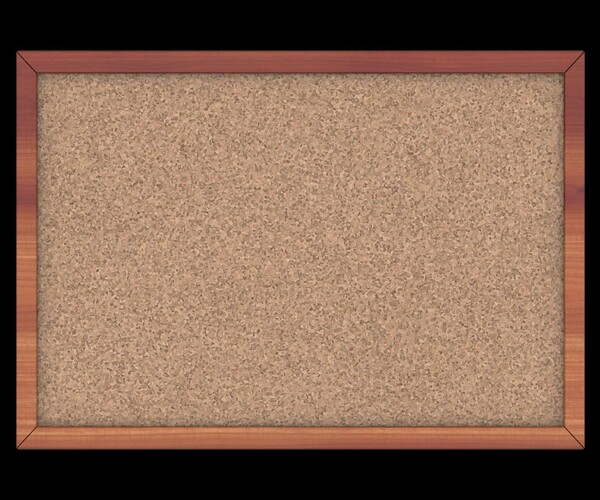 ArtStation Cork Board Material /Substance Designer Game Assets