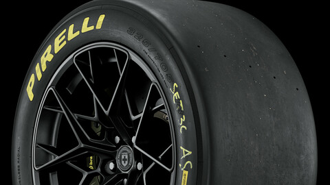 Pirelli P ZERO™ DHE Slick 325/705–18 (Real World Details)