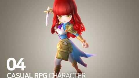 Casual RPG Character - 4 Avelyn