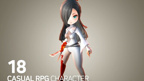Casual RPG Character - 18 Mira
