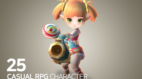 Casual RPG Character - 25 Rudiel