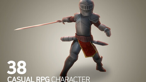 Casual RPG Character - 38 Soldier