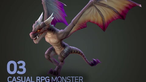 Casual RPG Monster - 3 Blood Wing