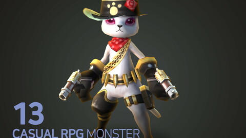 Casual RPG Monster - 13 Felis