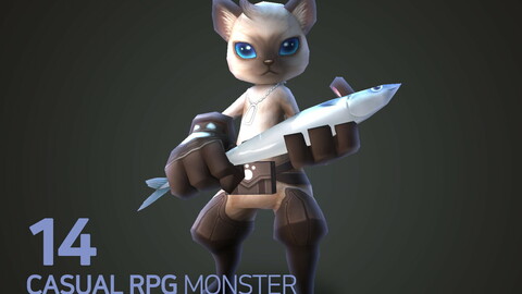 Casual RPG Monster - 14 GNoll