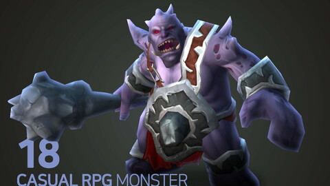 Casual RPG Monster - 18 Ogre General