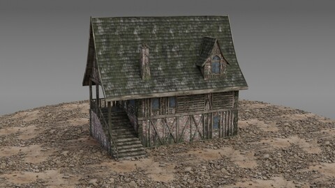 Modular medieval house pack