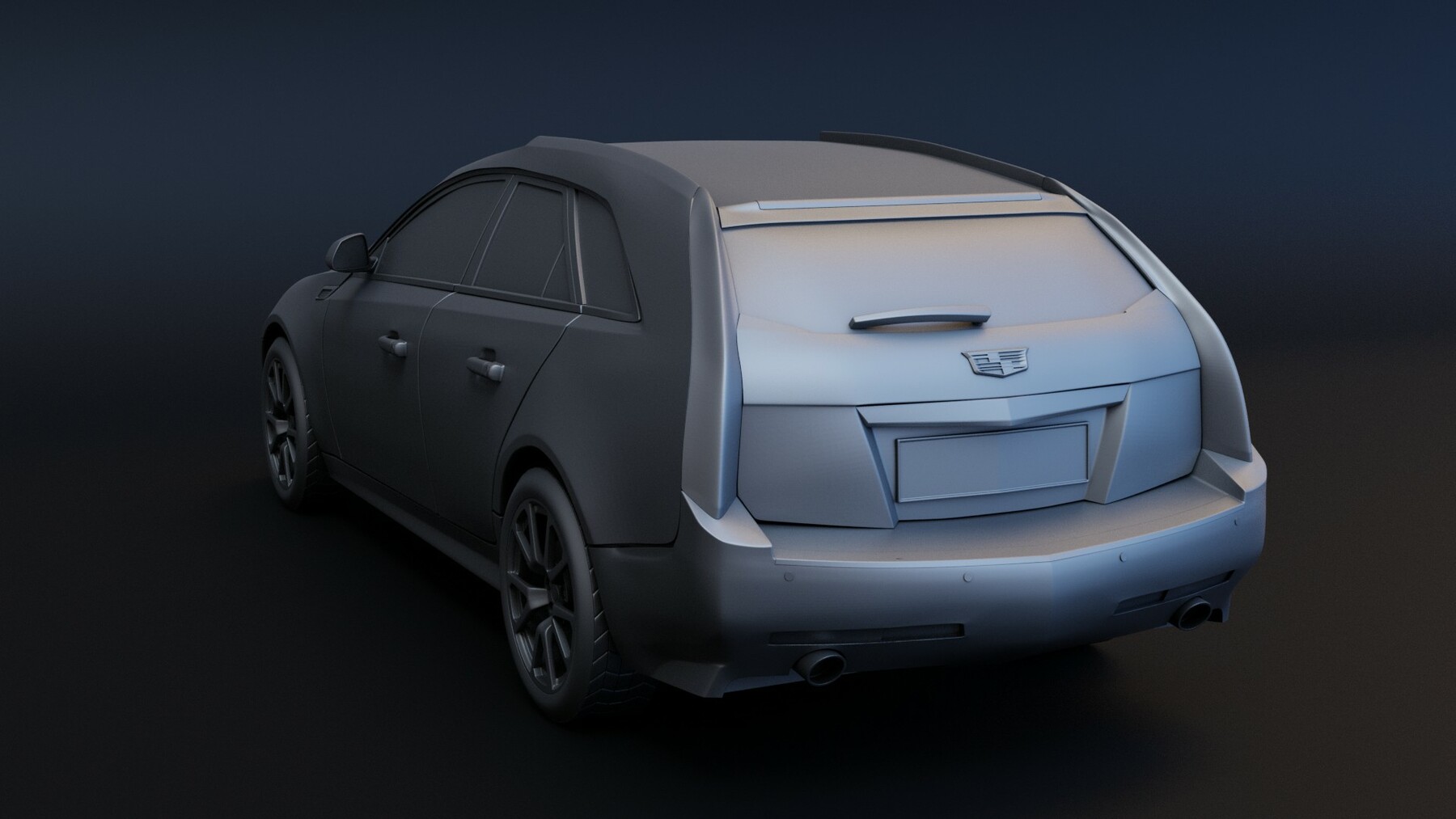 Cadillac Emblem 3d models