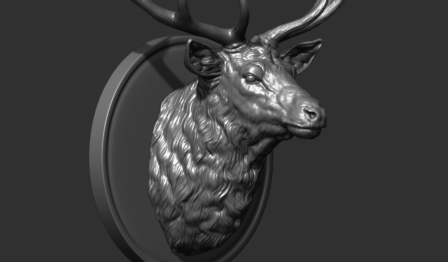 ArtStation Deer Head Resources   File 