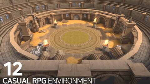 Casual RPG Environment 12