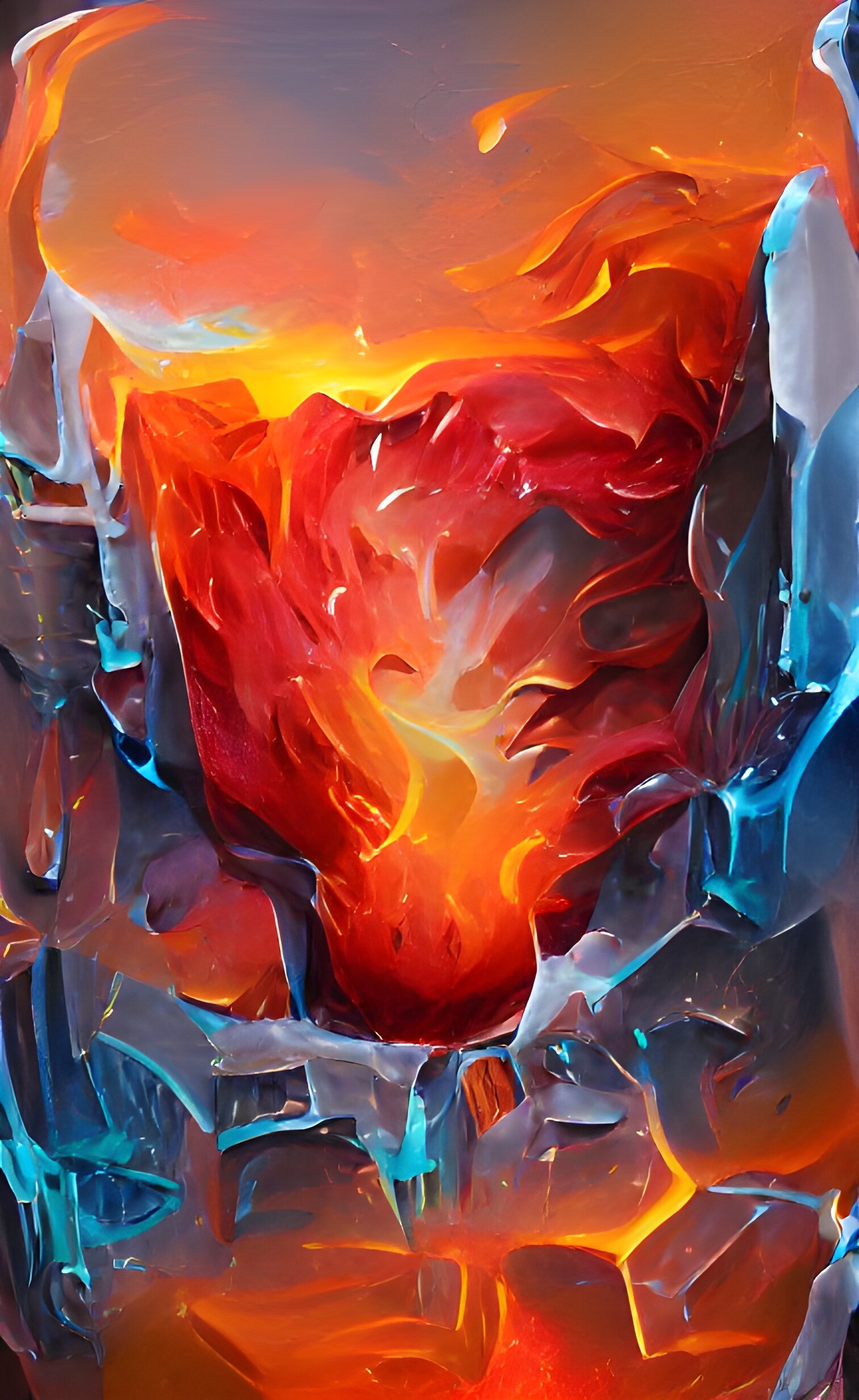 ArtStation - Magma Rock | Game Assets